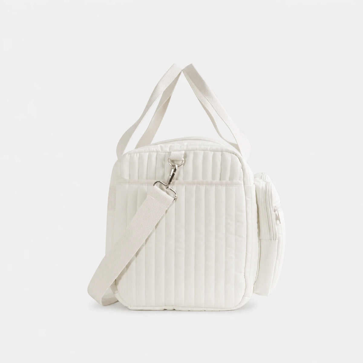 Sac à langer coton matelassé avec deux poches avant