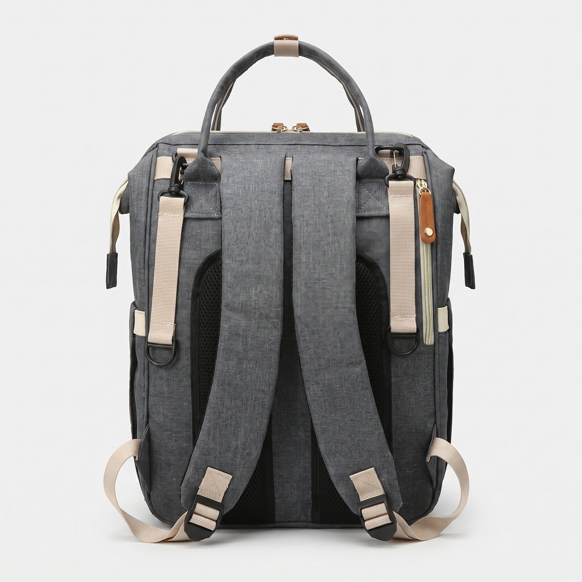 Sac à dos à langer tissu Oxford avec pochette suspendue
