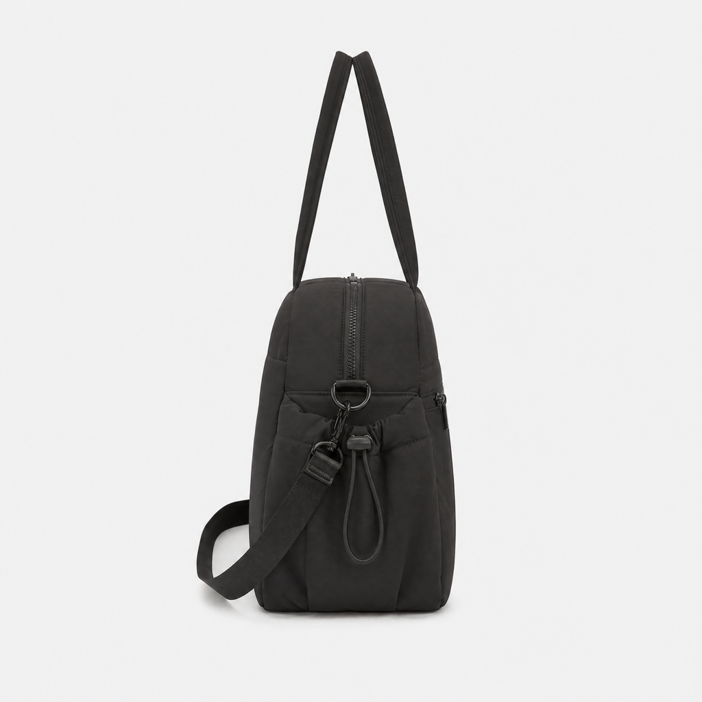 Sac à langer nylon matelassé avec bandoulière