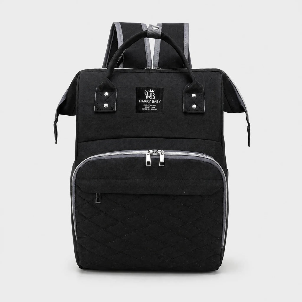 Sac à dos à langer tissu Oxford avec poches latérales