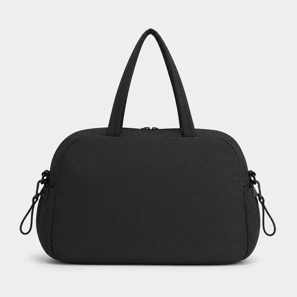 Sac à langer nylon matelassé avec bandoulière