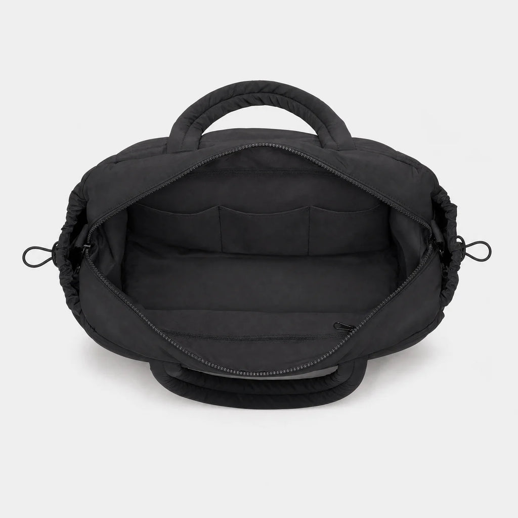 Sac à langer nylon matelassé avec bandoulière