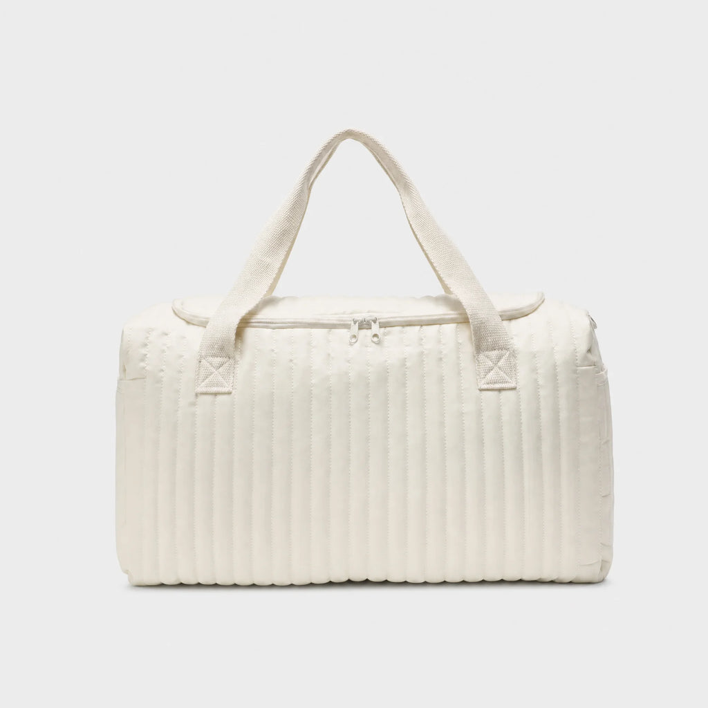 Sac à langer coton matelassé avec deux poches avant
