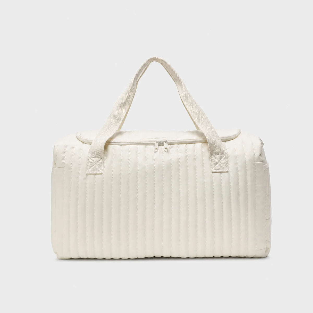 Sac à langer coton matelassé avec deux poches avant