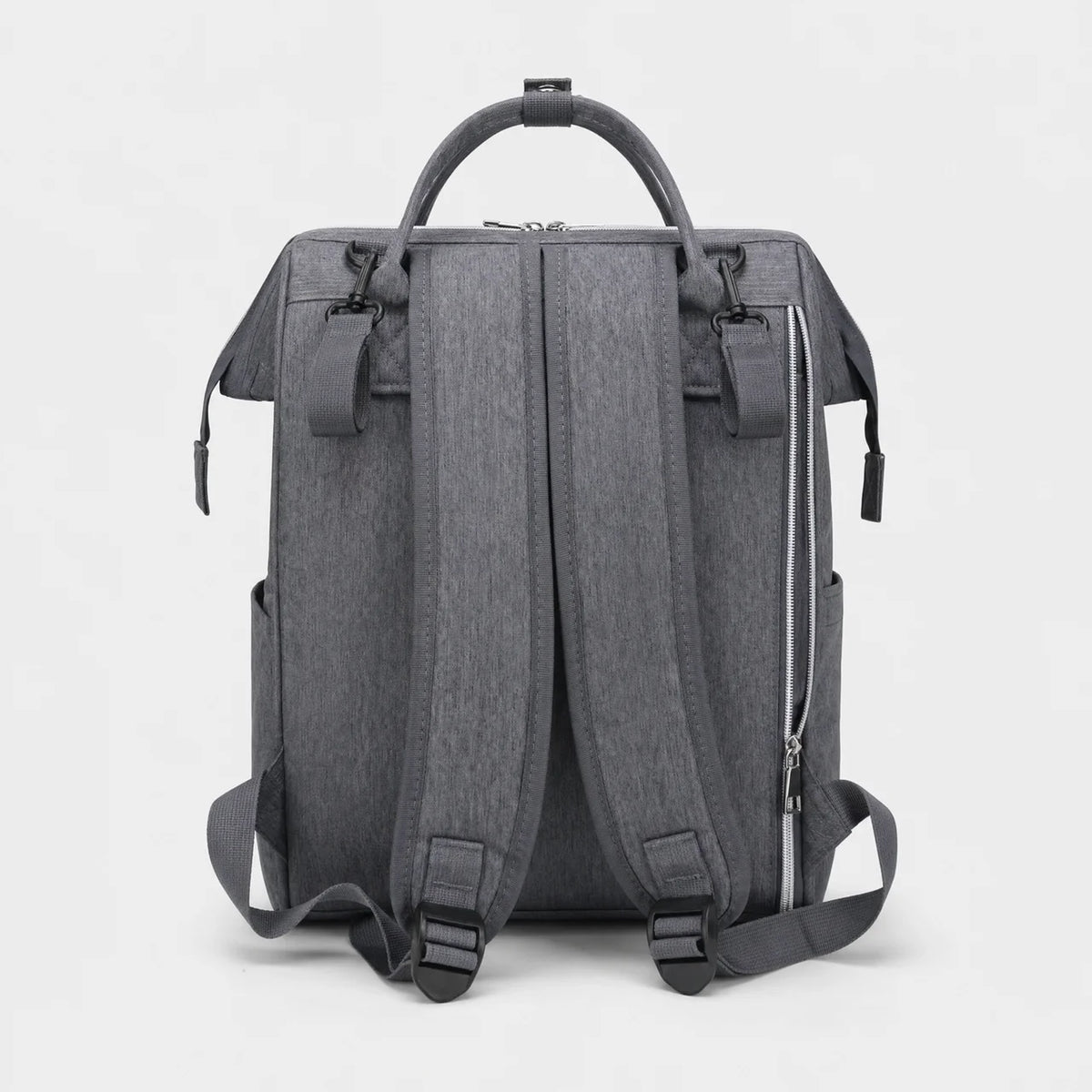 Sac à dos à langer tissu Oxford avec poches latérales