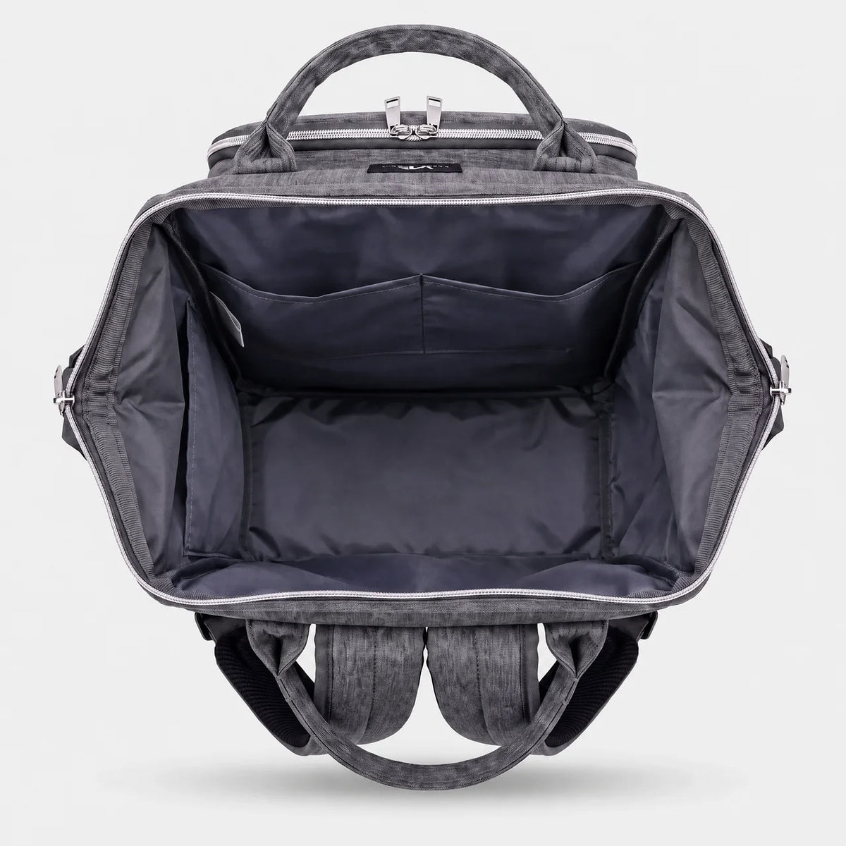 Sac à dos à langer tissu Oxford avec poches latérales