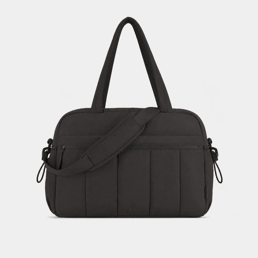 Sac à langer nylon matelassé avec bandoulière
