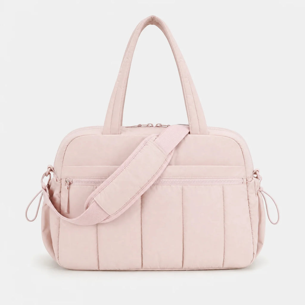 Sac à langer nylon matelassé avec bandoulière
